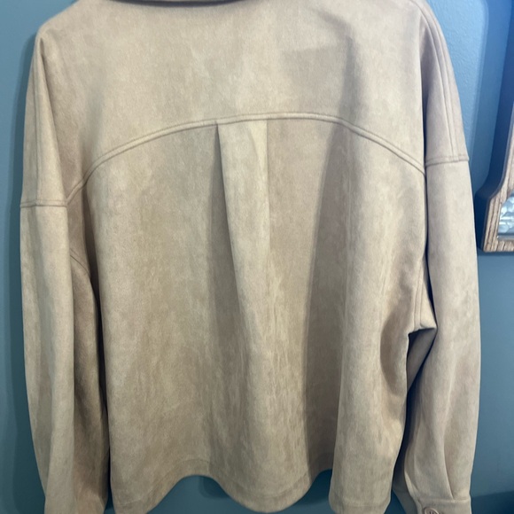 NWT Bagatelle Faux Suede Shirt Jacket XL - Picture 4 of 8